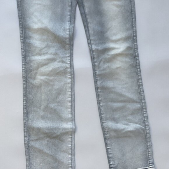 Diesel Women’s Sandy Regular Slim Straight Jeans Light Blue 0681M Size W27 - Picture 4 of 12